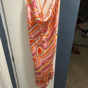 Vici Multicolor Swirl Dress